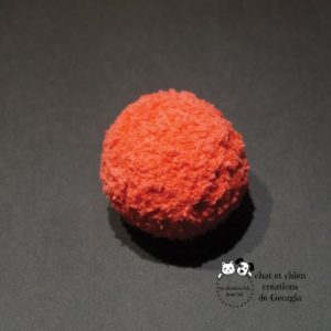Ballaine laine chenille, jouet créé par Georgia pour les chats et les chiens